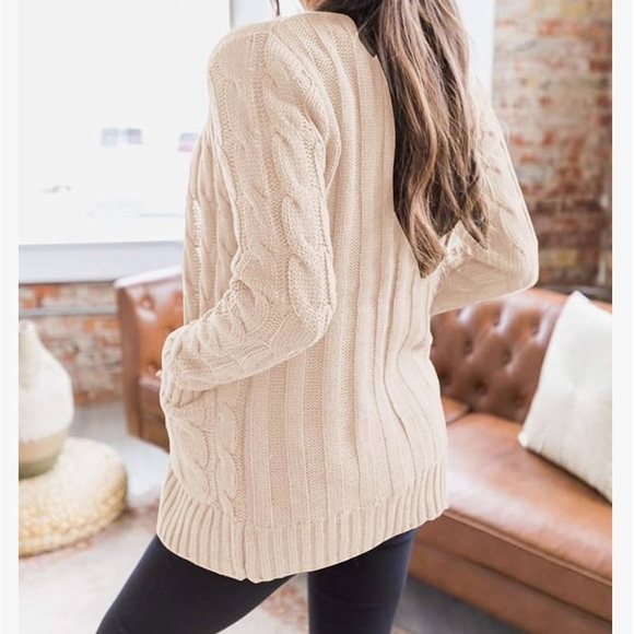 NWOT PRETTYGARDEN Women's Open Front Cardigan Sweaters Fashion Button Down - Picture 3 of 7